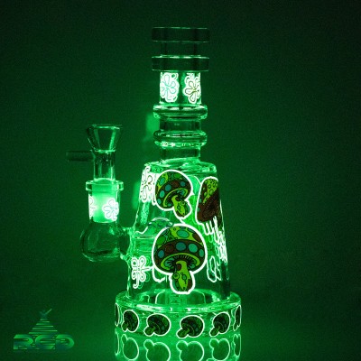 WATER PIPE GLOW IN DARK WP10035 1CT